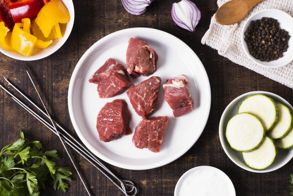 Ilustrasi daging sapi segar
