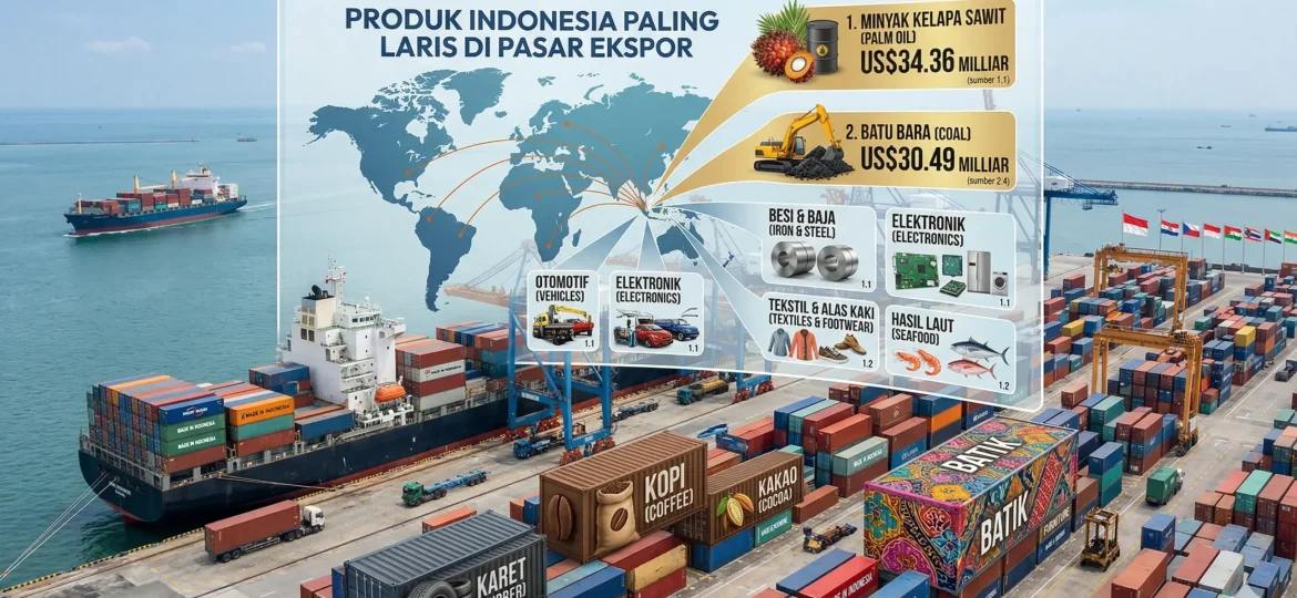 Exporthub - Produk Indonesia yang Paling Laris di Pasar Ekspor