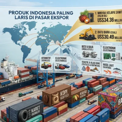 Exporthub - Produk Indonesia yang Paling Laris di Pasar Ekspor