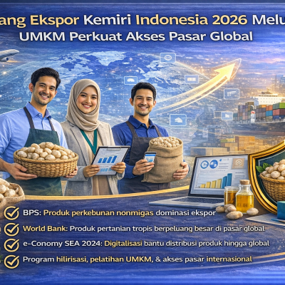 Ekspor Kemiri