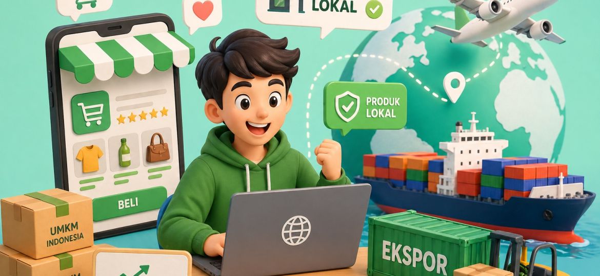 marketplace lokal untuk penguatan pasar domestik UMKM Indonesia