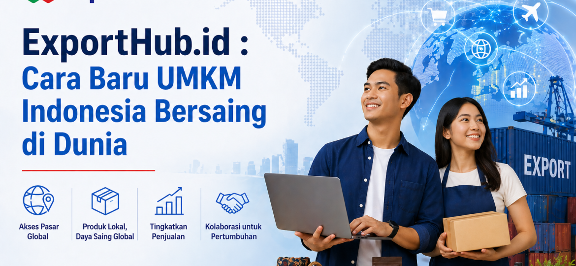 ExportHub.id - Cara Baru UMKM Indonesia Bersaing di Dunia