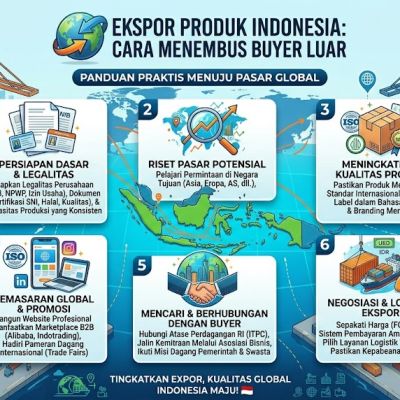 Exporthub - Ekspor Produk Indonesia Cara Menembus Buyer Luar