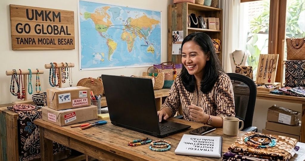 Exporthub - Strategi UMKM Go Global Tanpa Modal Besar