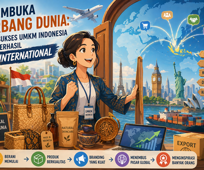 Kisah Sukses UMKM Indonesia yang Berhasil Go International