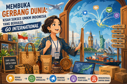 Kisah Sukses UMKM Indonesia yang Berhasil Go International