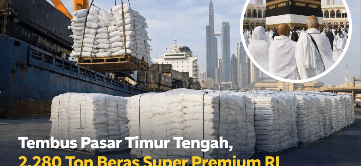 Ekspor Beras Super Premium ke Arab Saudi