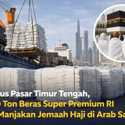 Ekspor Beras Super Premium ke Arab Saudi