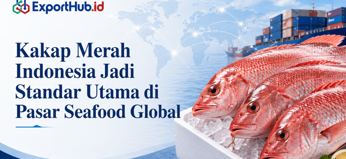 Kakap Merah Indonesia Jadi Standar Utama di Pasar Seafood Global