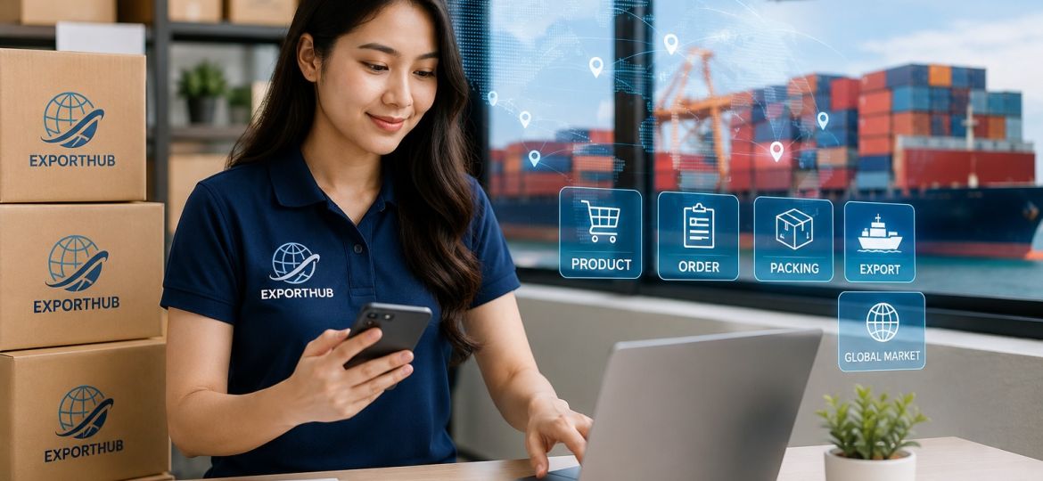 Pelaku UMKM memanfaatkan marketplace untuk memperkuat pasar domestik dan meningkatkan penjualan produk lokal secara digital