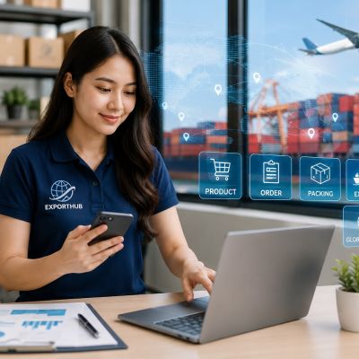 Pelaku UMKM memanfaatkan marketplace untuk memperkuat pasar domestik dan meningkatkan penjualan produk lokal secara digital