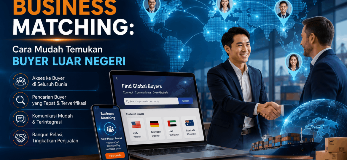 ExportHub - Global Business Matching Cara Mudah Temukan Buyer Luar Negeri