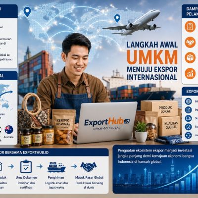 Exporthub.id - Langkah Awal UMKM Menuju Ekspor melalui platform ExportHub.id