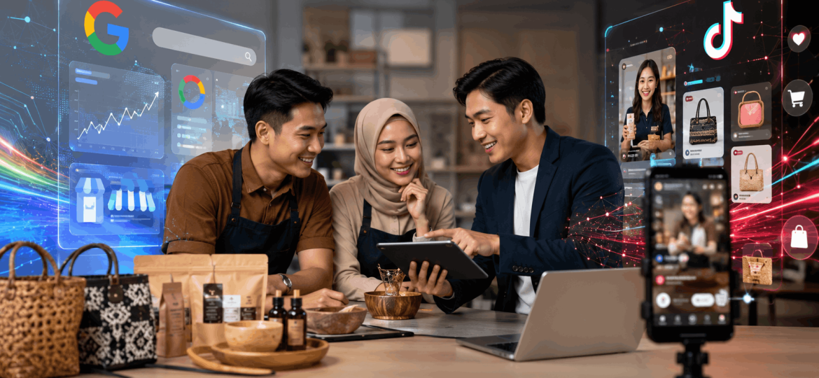 Exporthub - Mitra Google dan TikTok Shop untuk UMKM Go Digital