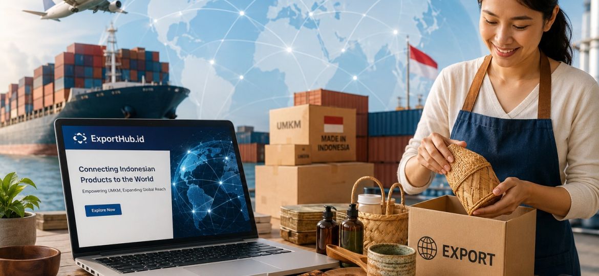 Exporthub.id - Bantu Ekspor Produk UMKM Go Global