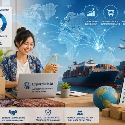 Exporthub.id - Platform ExportHub.id membantu UMKM Indonesia melakukan ekspor produk ke pasar global secara digital.