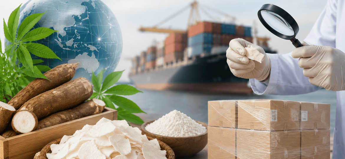 Exporthub.id-Standar Kualitas Ekspor Singkong Anda Diterima Buyer Internasional