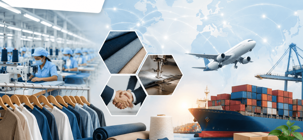 Exporthub.id-Strategi dan Peluang Ekspor Produk Tekstil dan Garmen Indonesia di Pasar Global