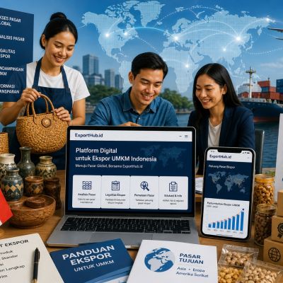 ExportHub.id-Jembatan UMKM Lokal Menuju Pasar Internasional