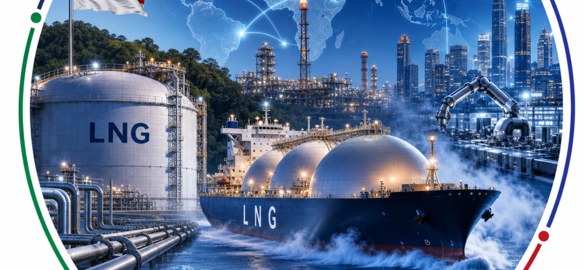 Energi yang Dibekukan LNG Indonesia Menjadi Napas Bagi Industri Dunia