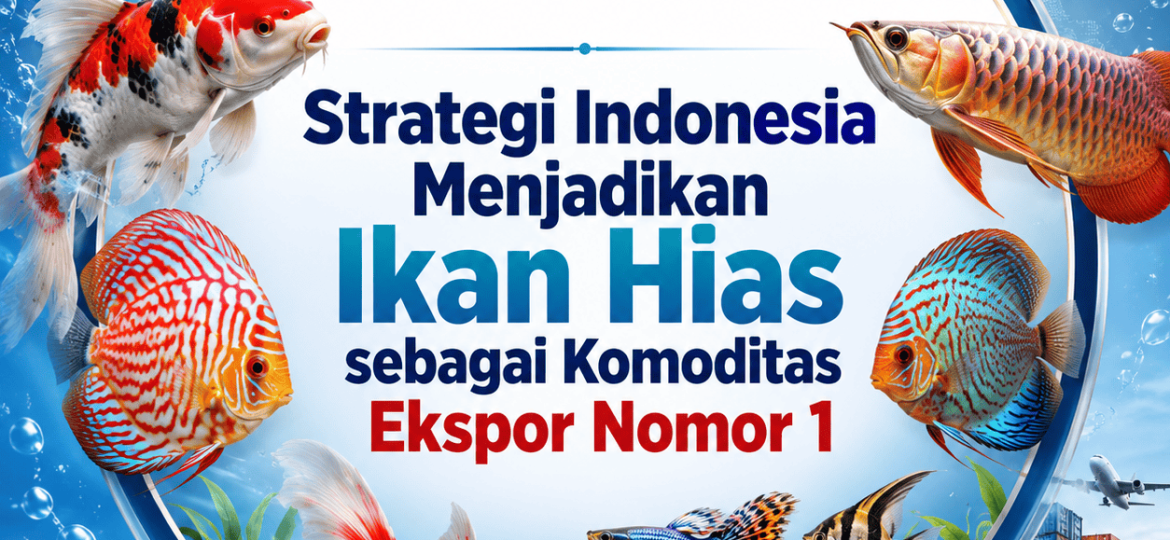 Strategi Indonesia Menjadikan Ikan Hias sebagai Komoditas Ekspor Nomor 1