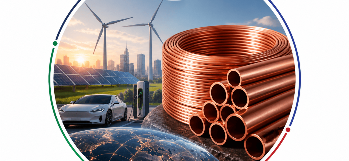Tembaga Logam Merah yang Menjadi Kunci Transisi Energi Global