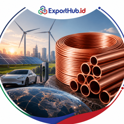 Tembaga Logam Merah yang Menjadi Kunci Transisi Energi Global