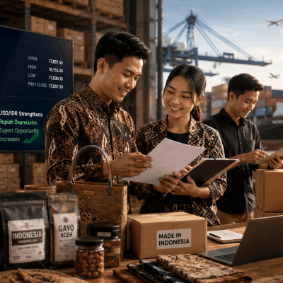 ExportHub.id Bantu Produk Lokal Untung dari Dolar Melonjak