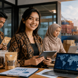 ExportHub.id Bantu UMKM Masuk Pasar Ekspor Global