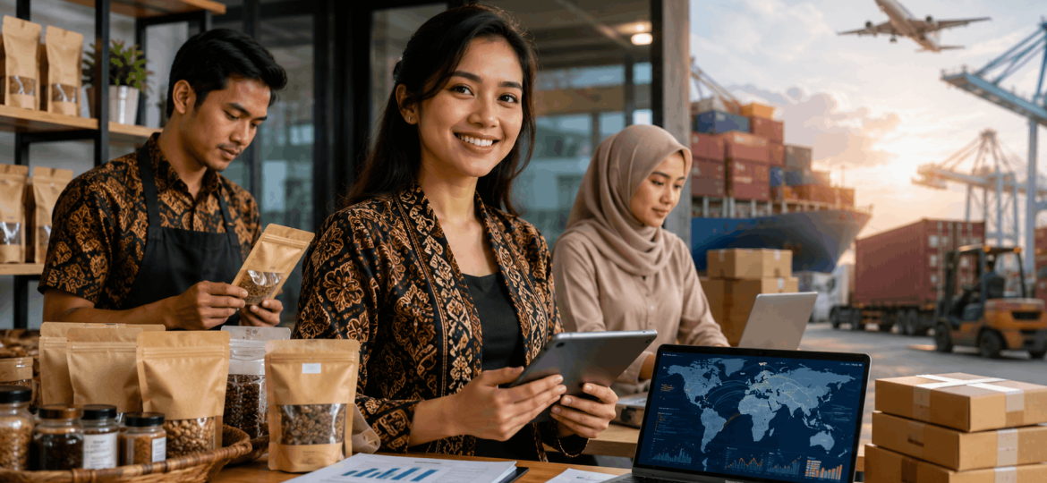 ExportHub.id Bantu UMKM Masuk Pasar Ekspor Global