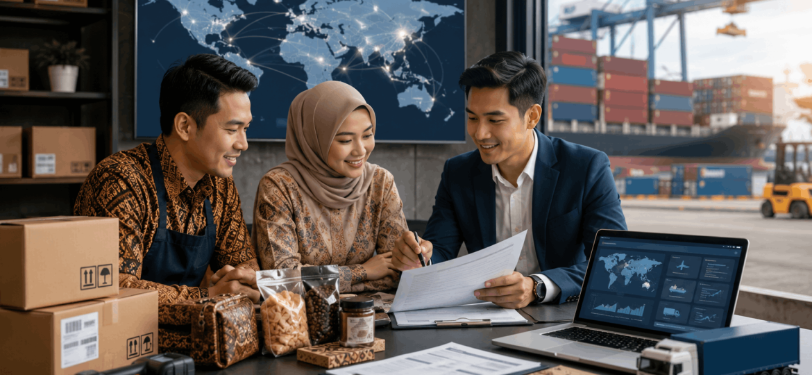 ExportHub.id Pandu Legalitas dan Logistik Ekspor UMKM