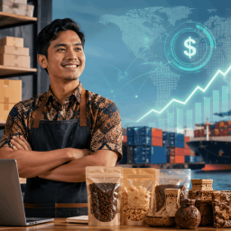 ExportHub.id Pandu UMKM Raup Peluang dari Dolar Naik