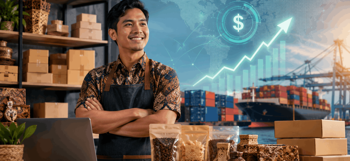 ExportHub.id Pandu UMKM Raup Peluang dari Dolar Naik