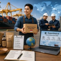 Exporthub.id - Cara Produk Lokal Sukses Ekspor Dunia melalui ExportHub.id