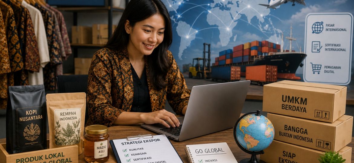 Exporthub.id - Strategi UMKM Go Global untuk menembus pasar internasional melalui ExportHub.id