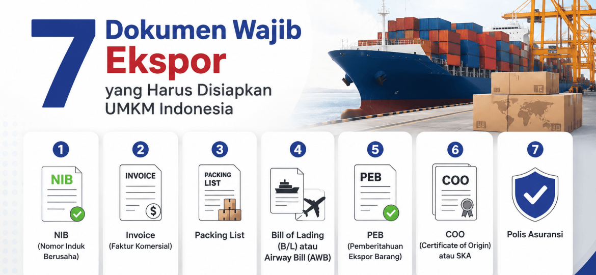 exporthub.id-7 Dokumen Wajib Ekspor yang Harus Disiapkan UMKM Indonesia