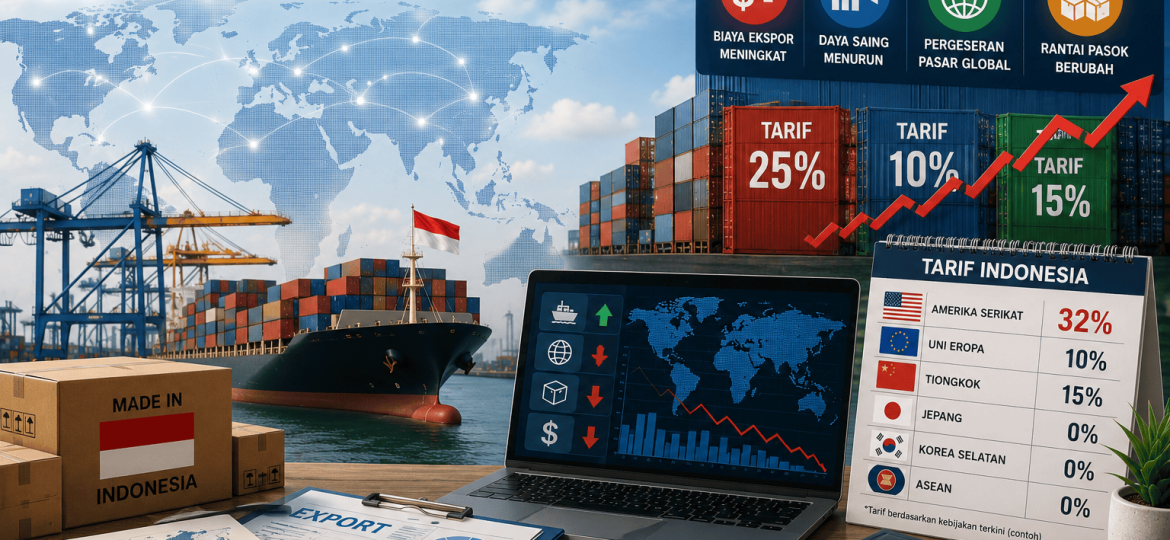 exporthub.id-Dampak Kebijakan Tarif Global terhadap Eksportir Indonesia