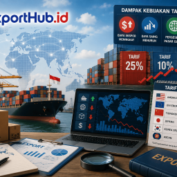 exporthub.id-Dampak Kebijakan Tarif Global terhadap Eksportir Indonesia