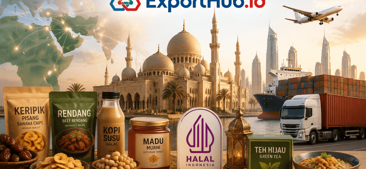 exporthub.id-Peluang Pasar Timur Tengah untuk Produk Makanan & Minuman Halal